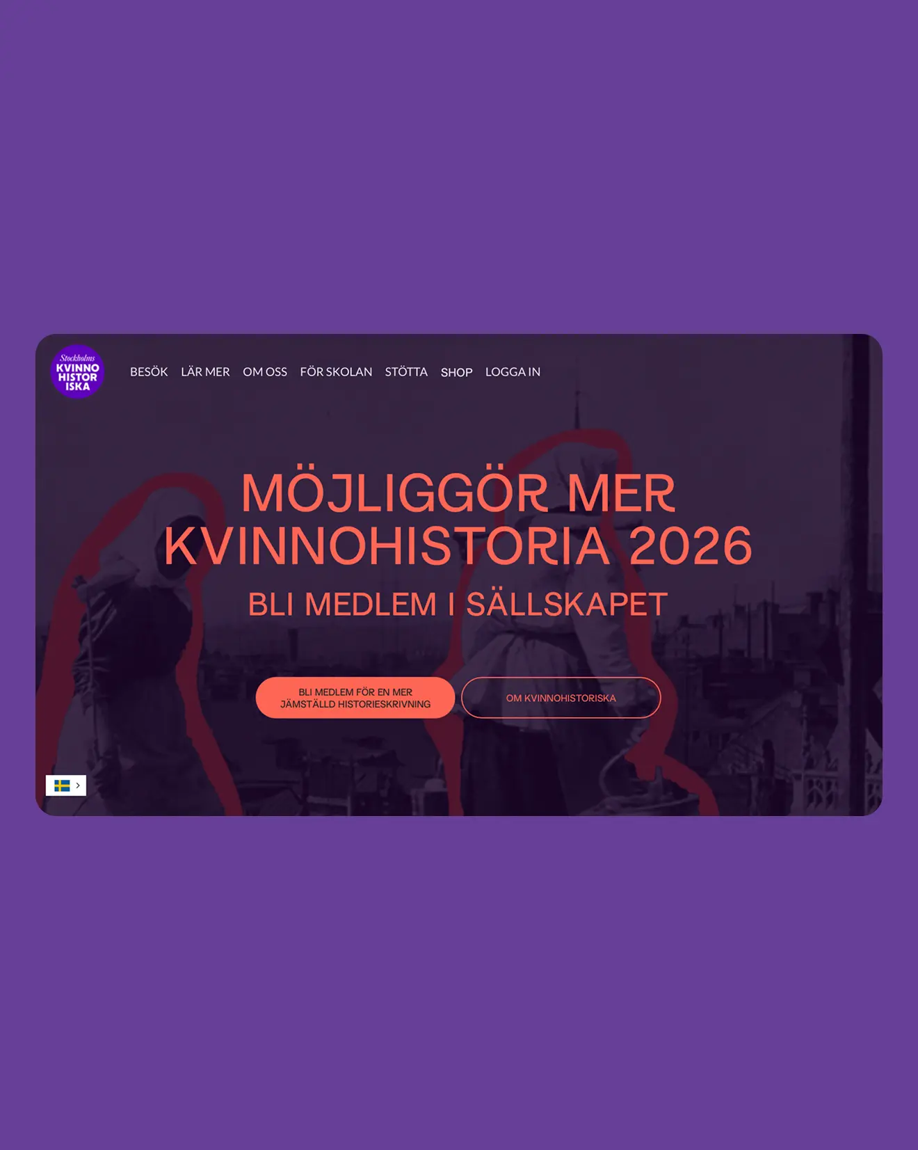 Kvinnohistoriska webb